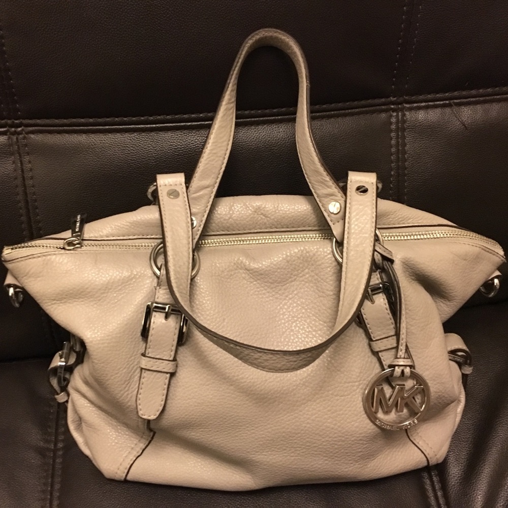 Michael Kors Slate Leather Bag
